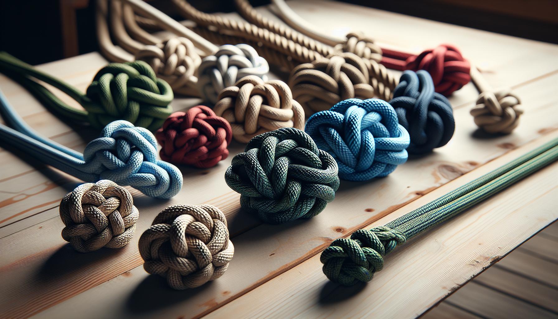 Advanced Variations of the Monkey Fist Knot