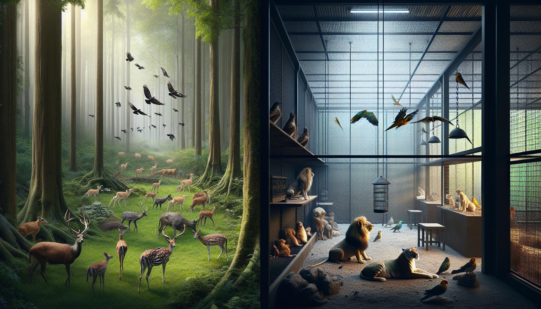 Average Lifespan in the Wild vs. Captivity