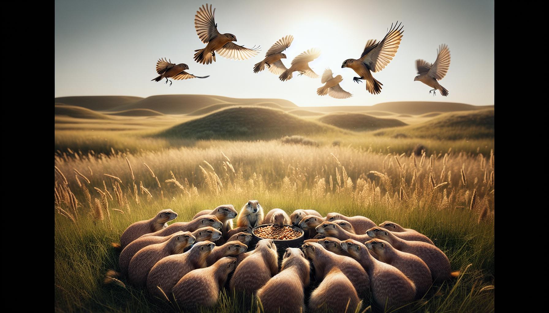 Behavioral Traits: Social Creatures of the Prairie