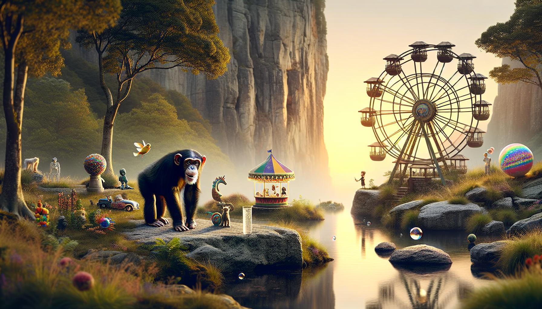 Bubbles' Life at the Neverland Ranch