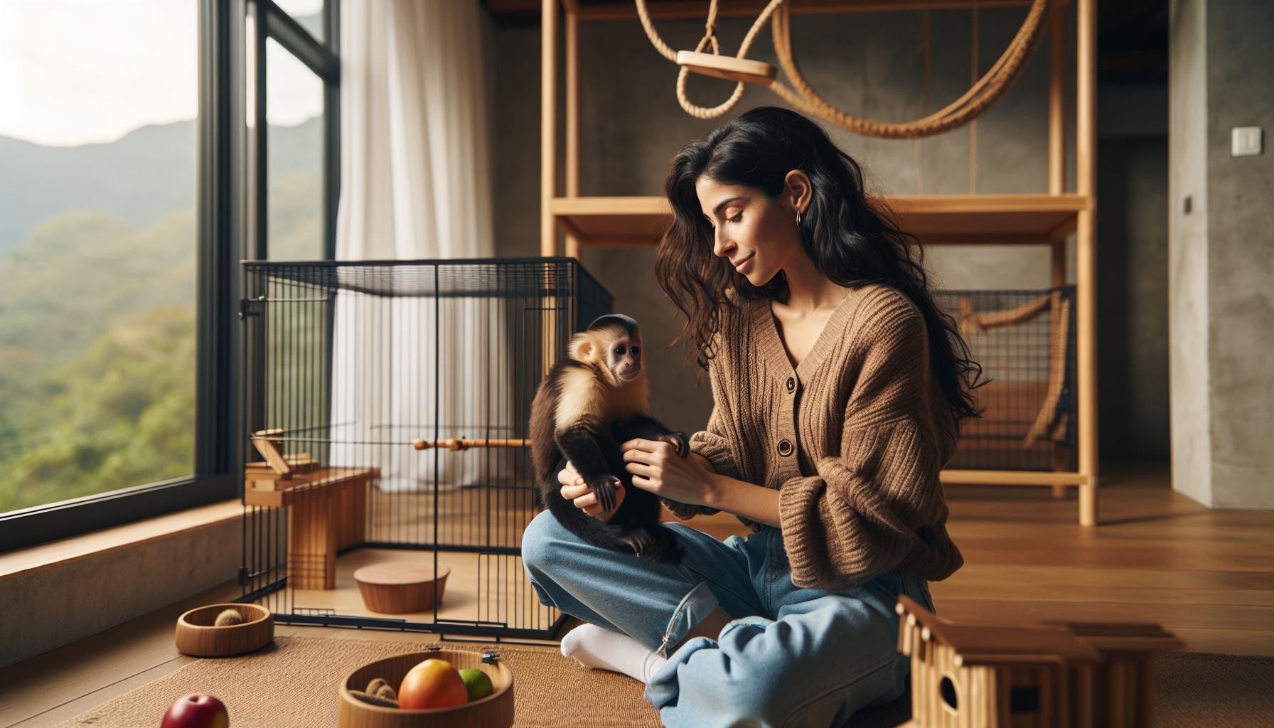 Care Requirements for Pet Monkeys