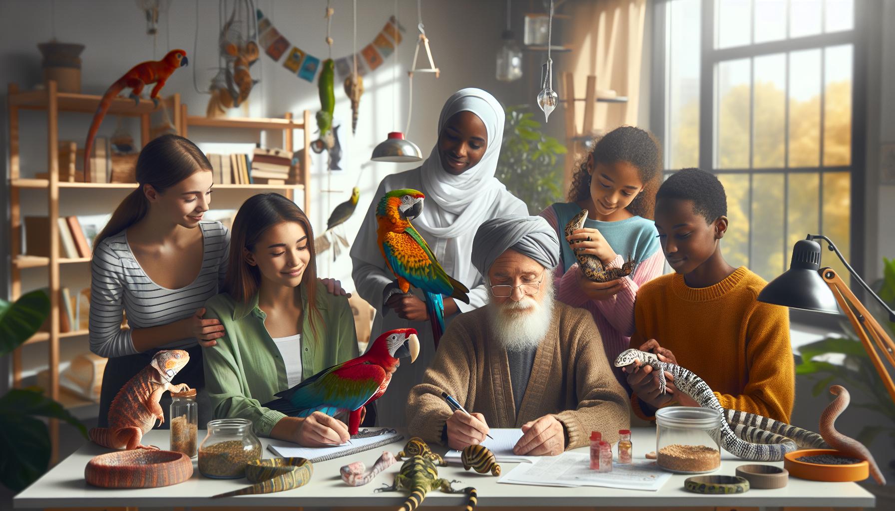 Caring for Exotic Pets: Insights from Famous Owners