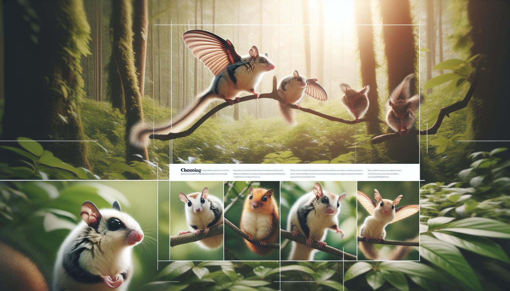 Choosing the Right Species of Flying Squirrel