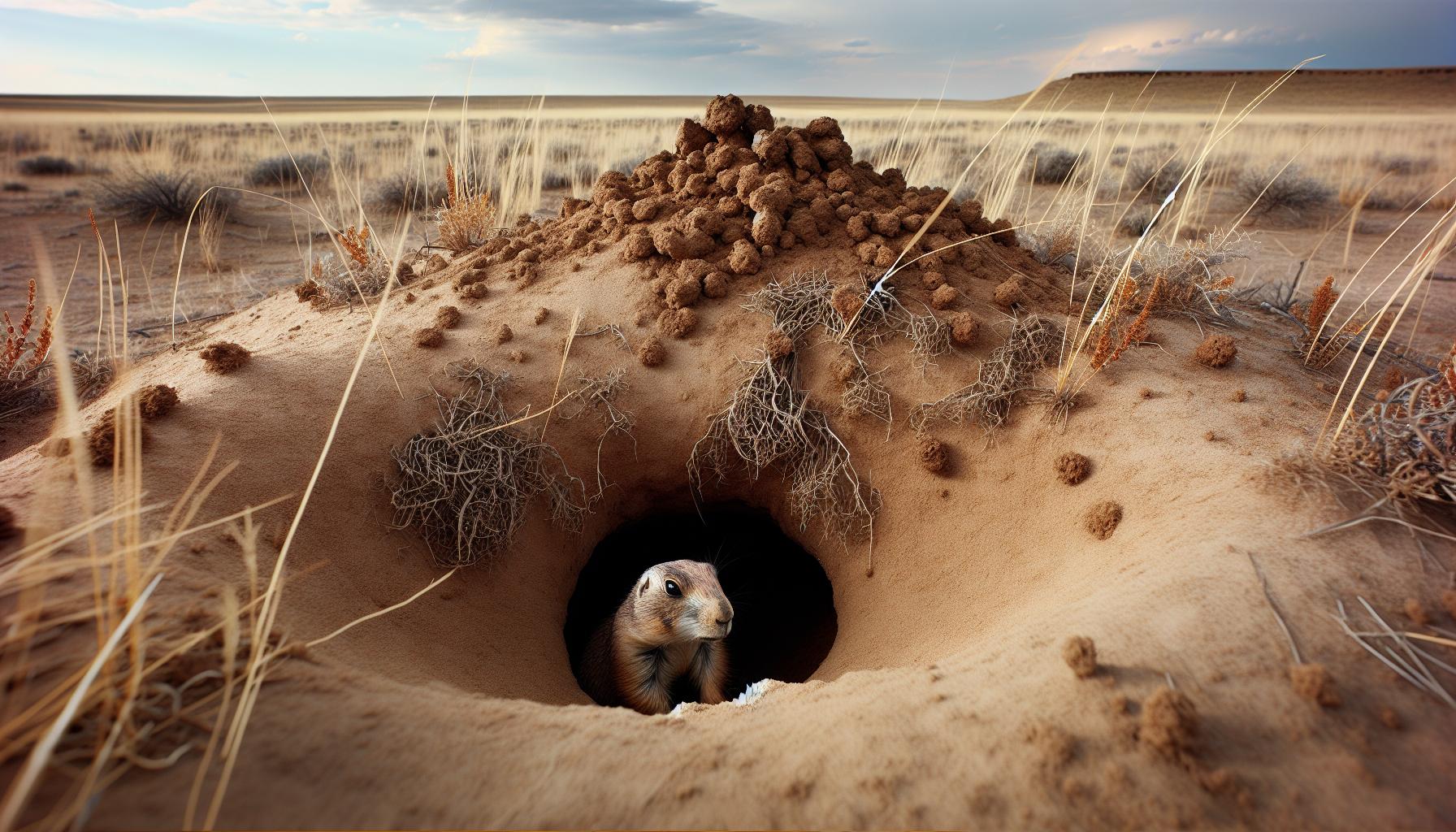 Common Features of Prairie Dog Burrows