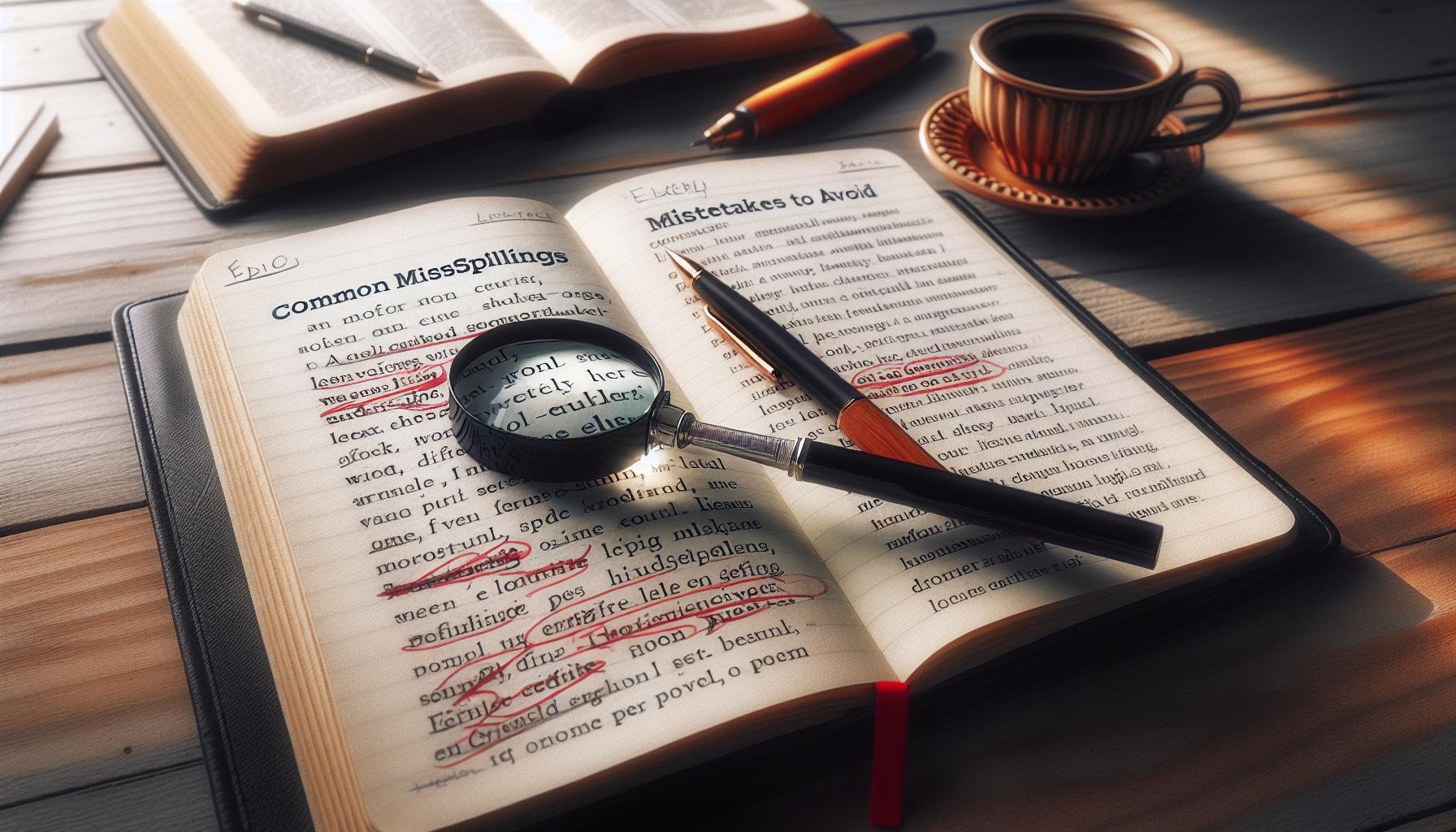 Common Misspellings and Mistakes to Avoid
