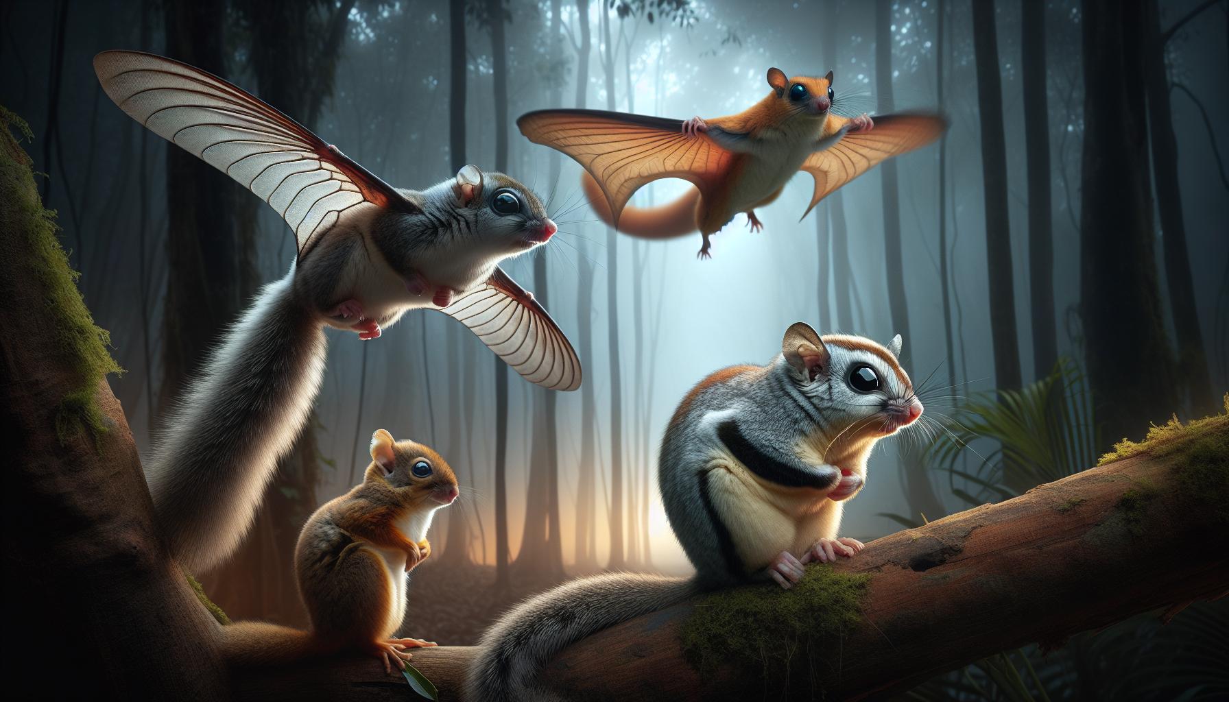 Common Species of Flying Squirrels and Their Traits