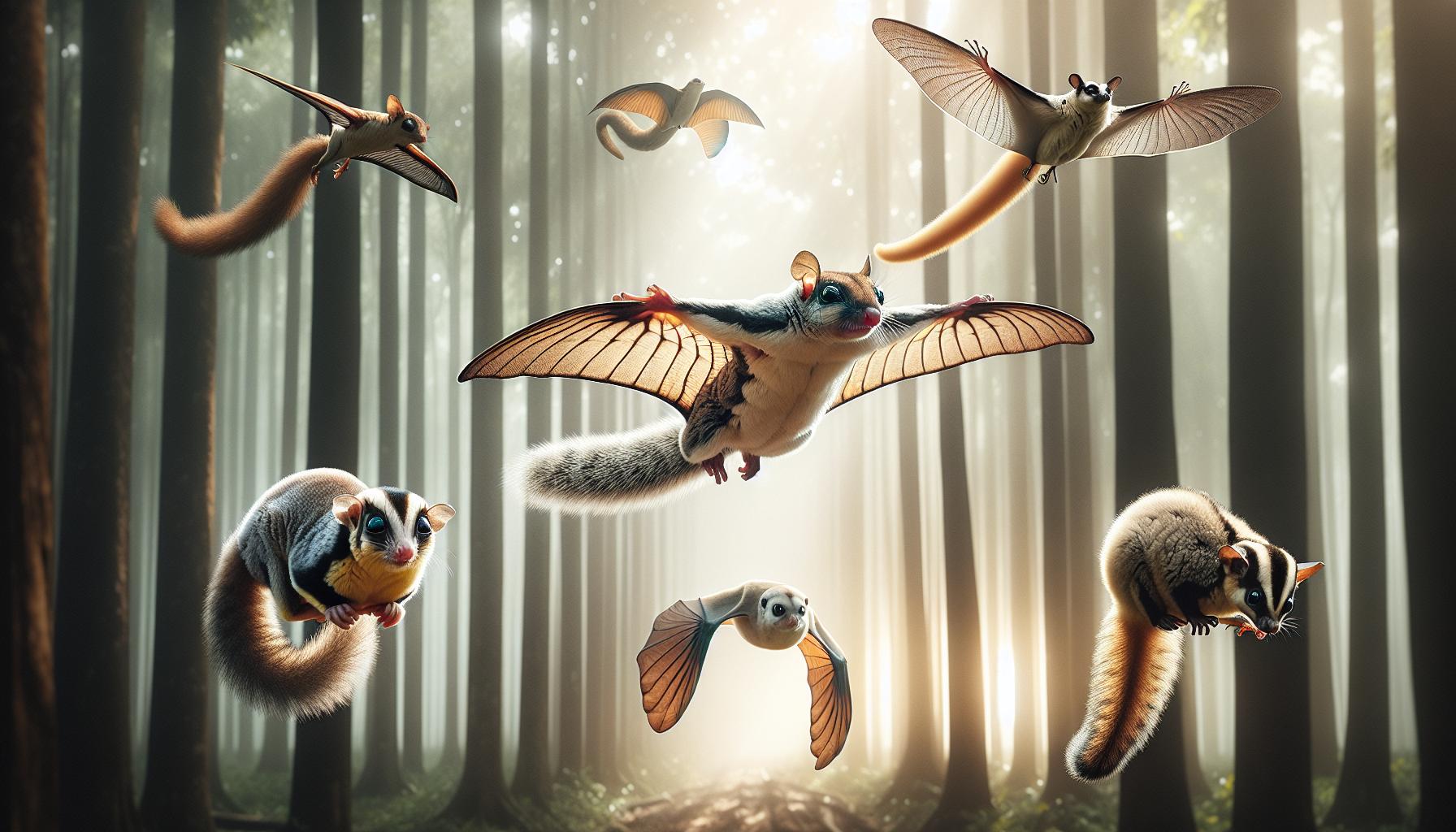 Comparative Analysis: Flying Squirrels vs. Other Gliding Mammals