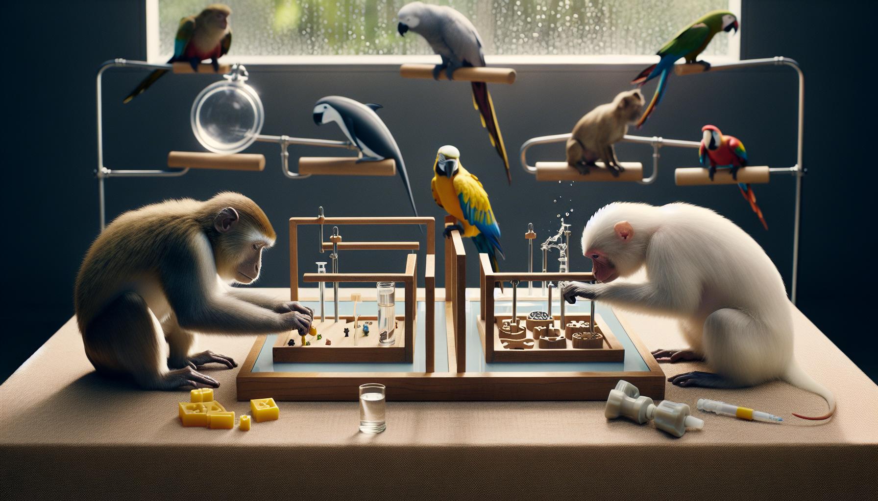 Comparative IQ Scores: Monkeys vs. Other Animals