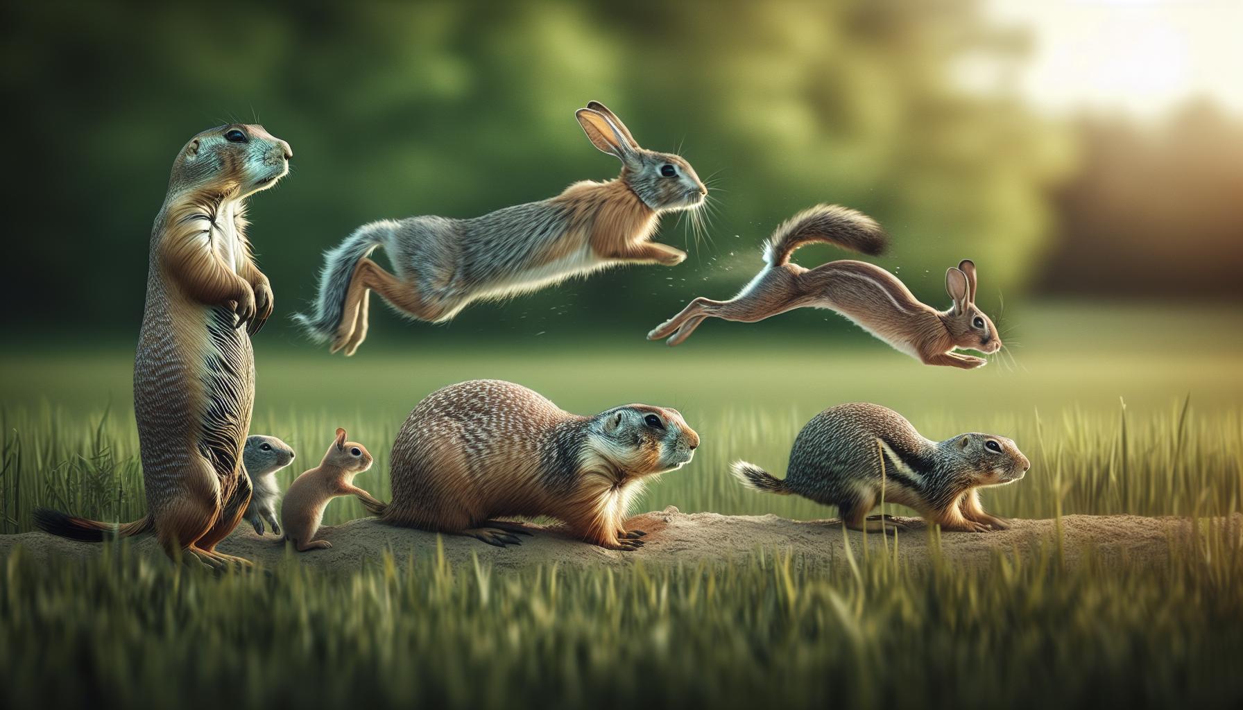 Comparative Speed: Prairie Dogs vs. Other Small Mammals