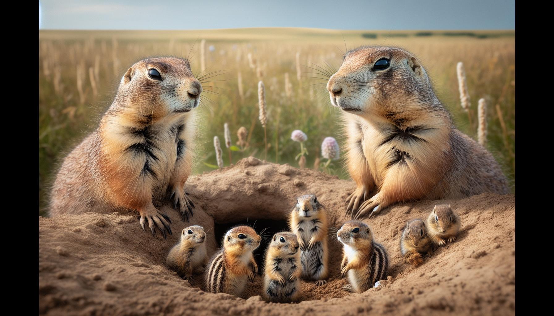 Comparing Prairie Dog Offspring with Other Rodent Species