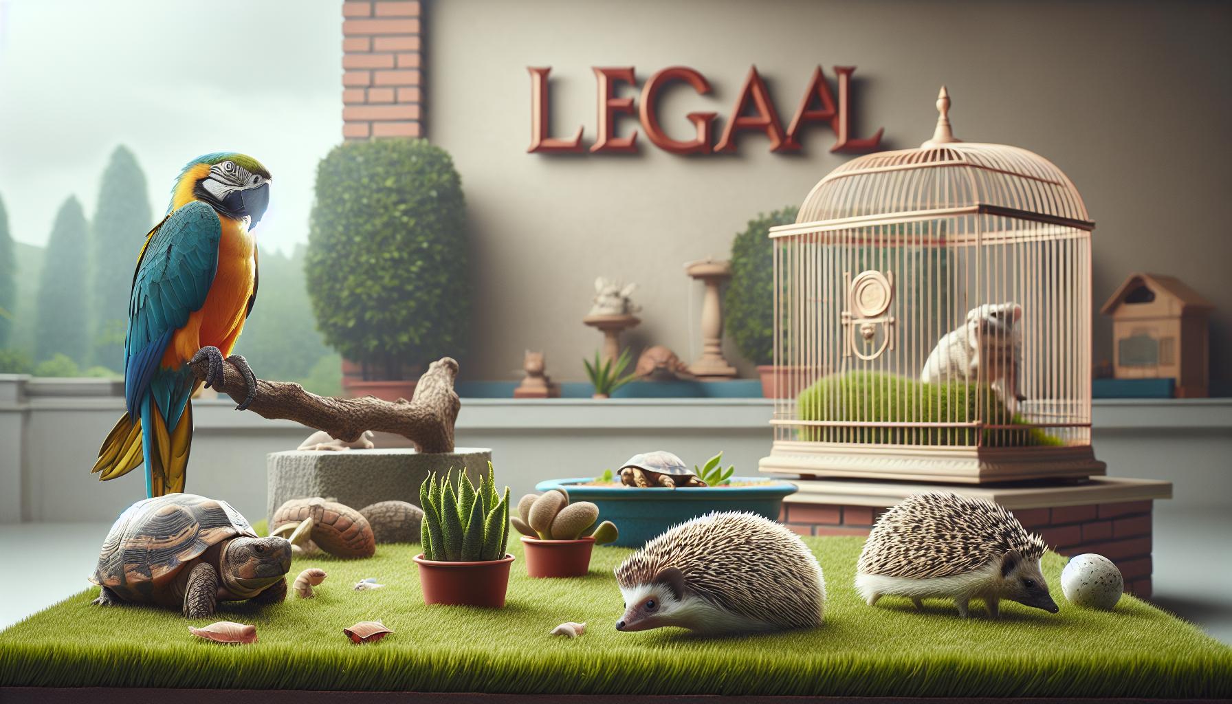 A Comprehensive List of Legal Exotic Animals