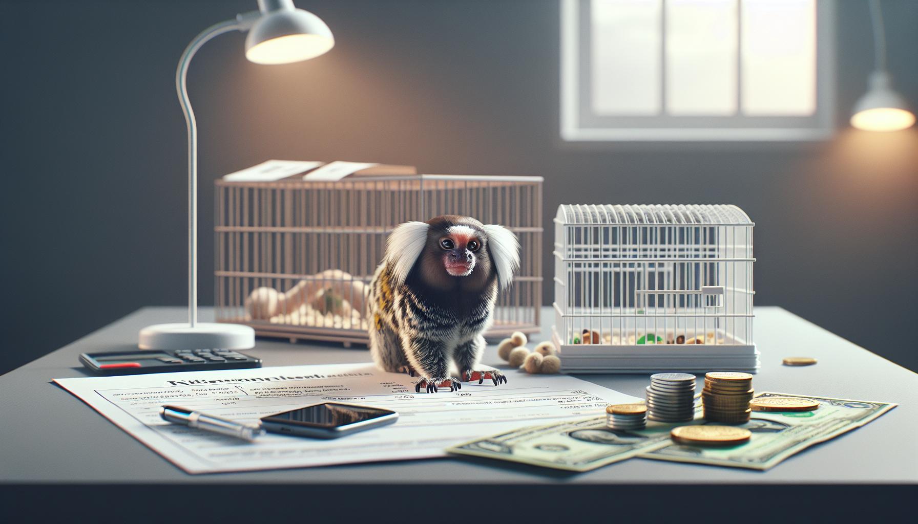 Cost of Buying a Marmoset Monkey: Initial Investment