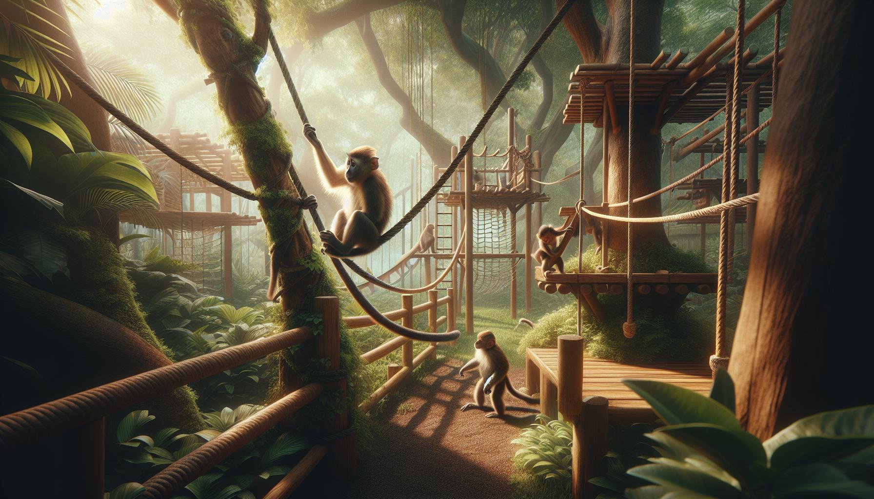 Creating an Enriching Habitat for Your Monkey