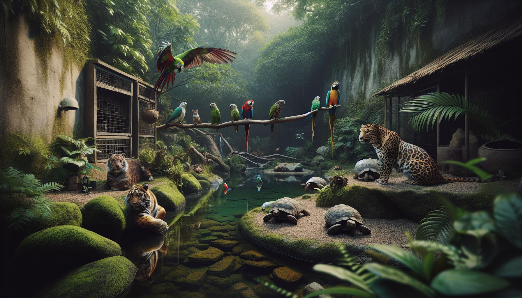 How to Take Care of Exotic Animals: Essential Tips 1 Creating a Safe Habitat for Exotic Animals