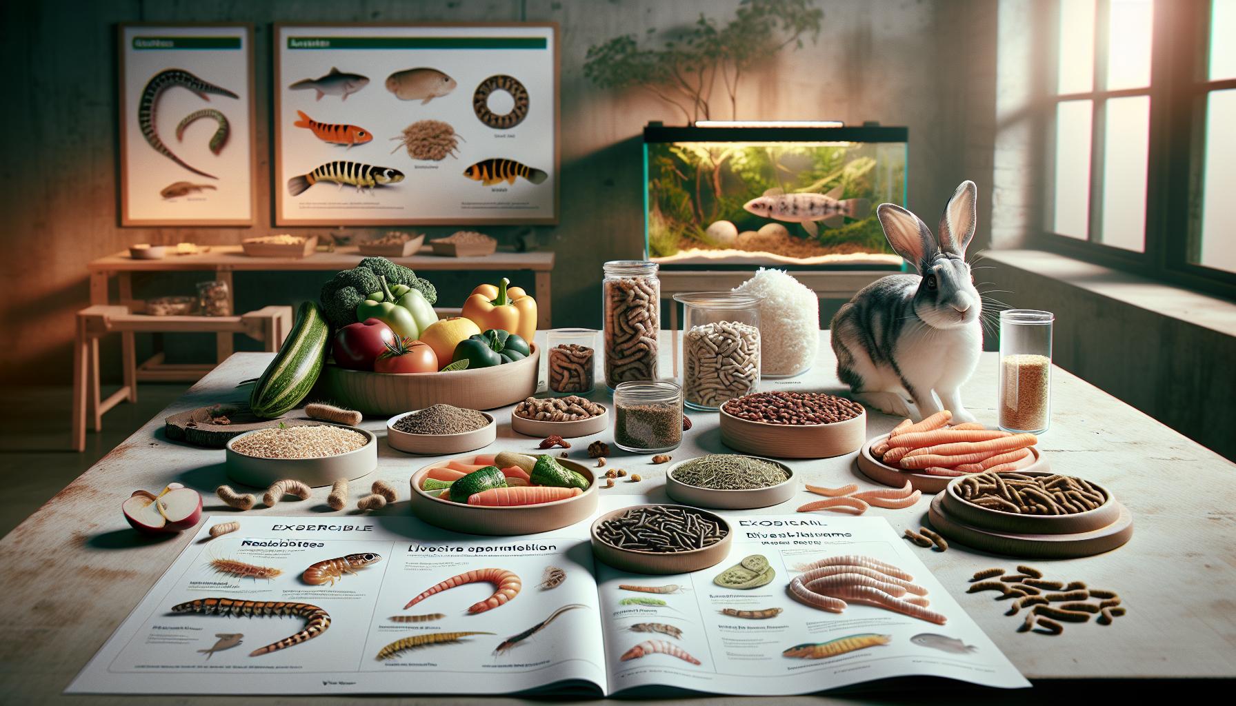 Dietary Requirements for Common Exotic Pets