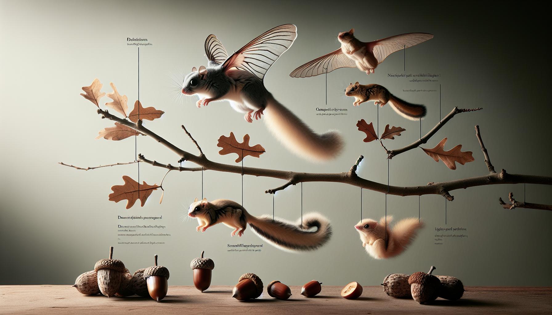 Distinctive Features of Different Flying Squirrel Species