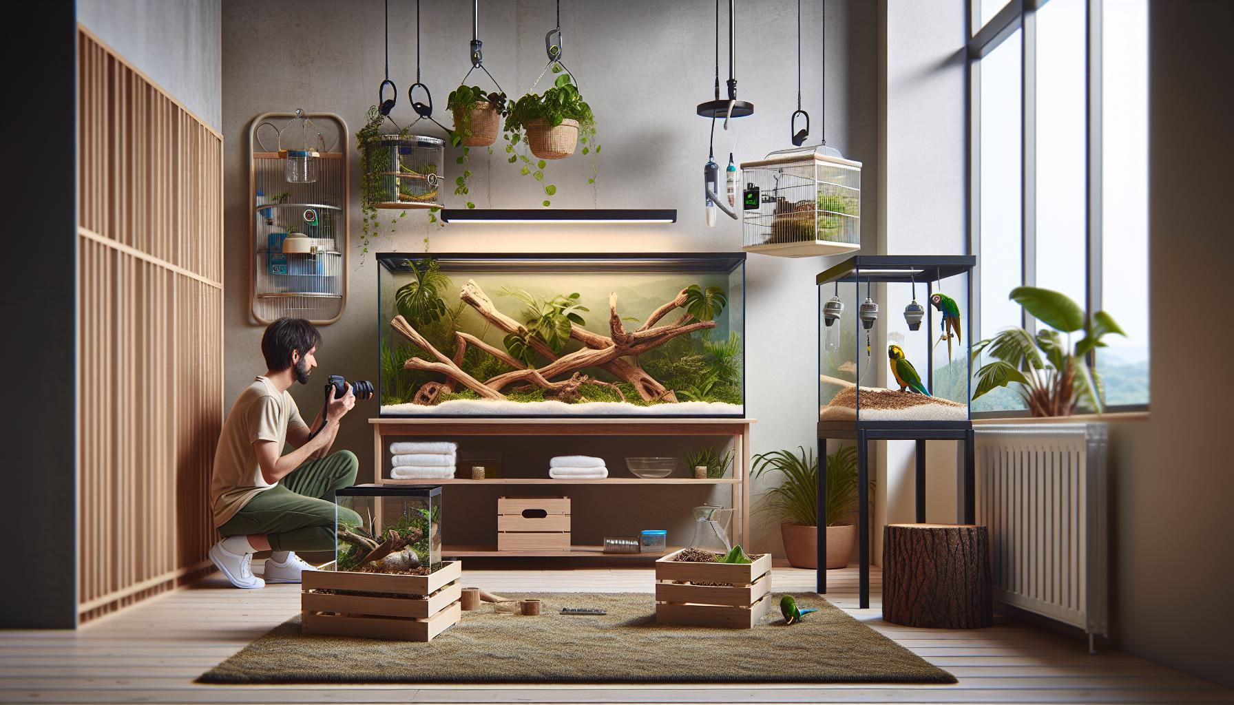 Ensuring Proper Habitats for Exotic Pets