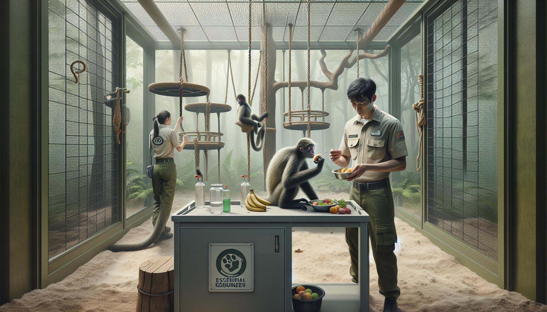 Essential Care Requirements for Spider Monkeys