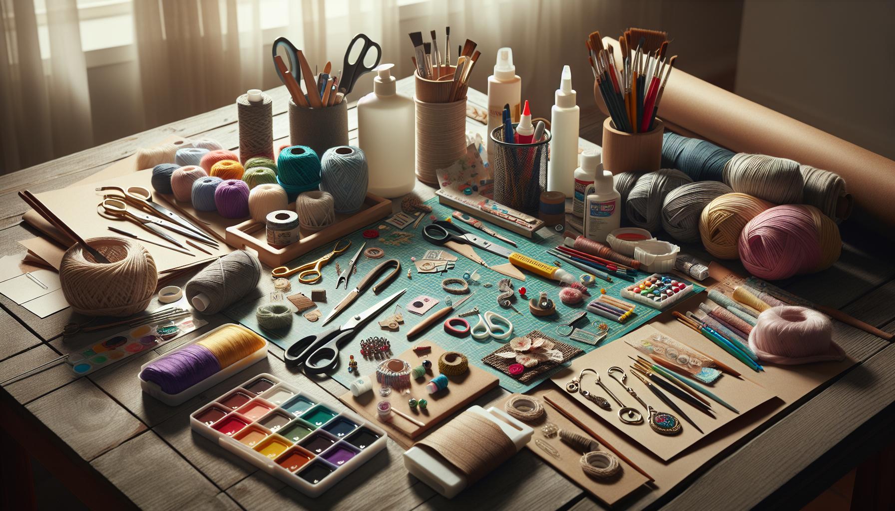 Essential Materials You'll Need for Crafting