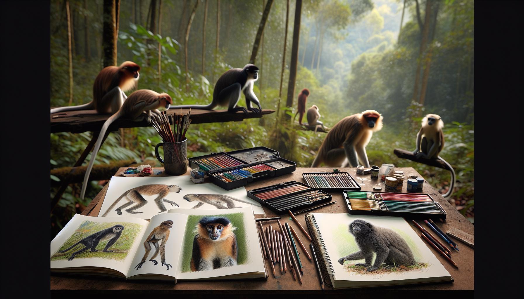 Exploring Different Monkey Species to Draw