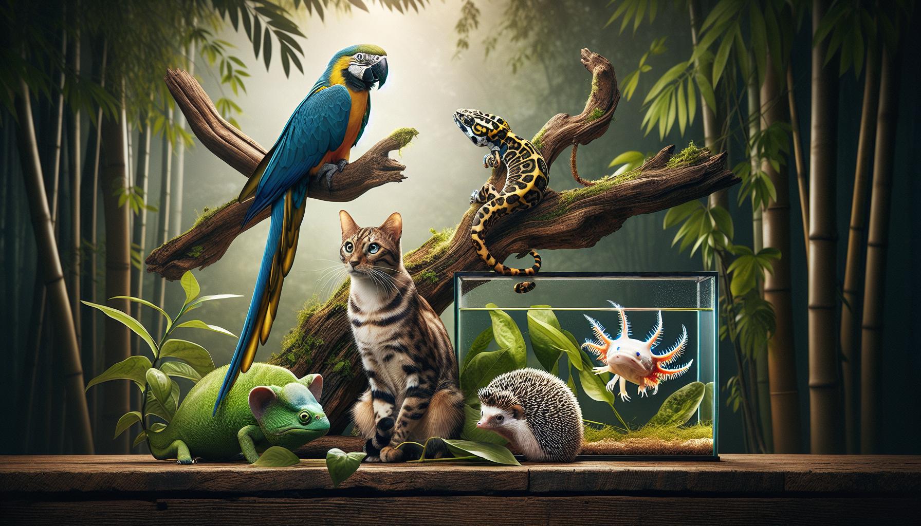 5 Fascinating Exotic Pets and Their Traits