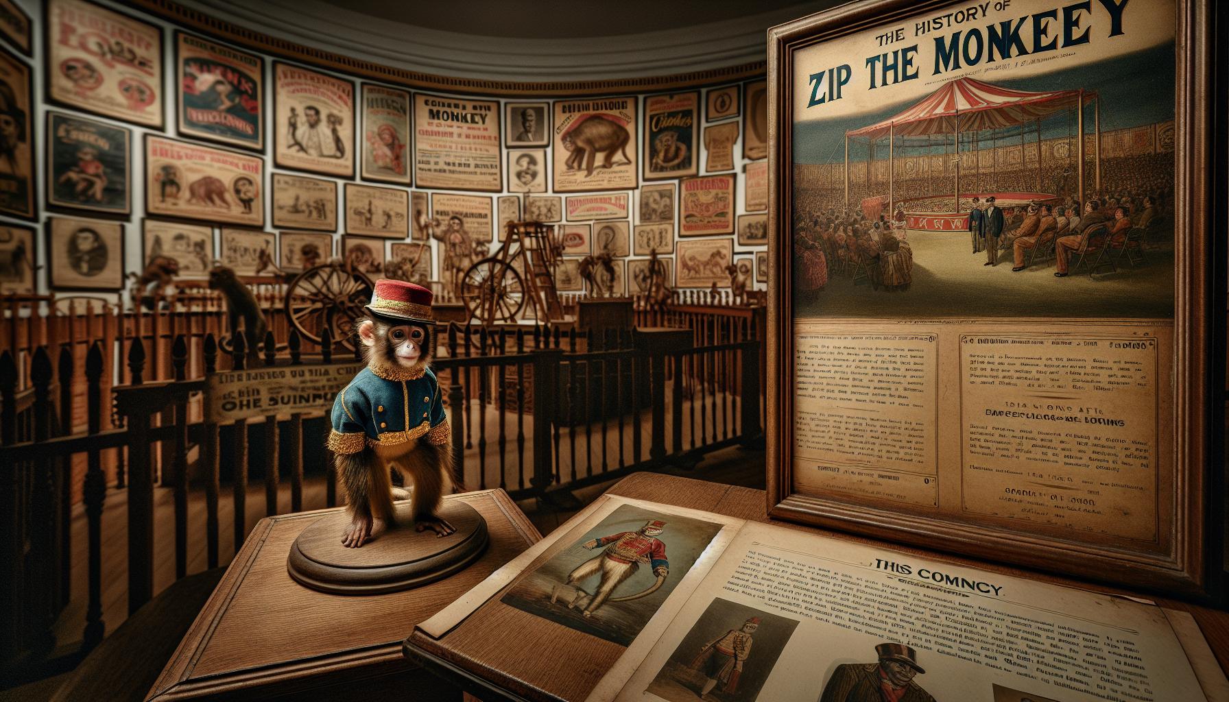 The Fascinating History of Zip the Monkey