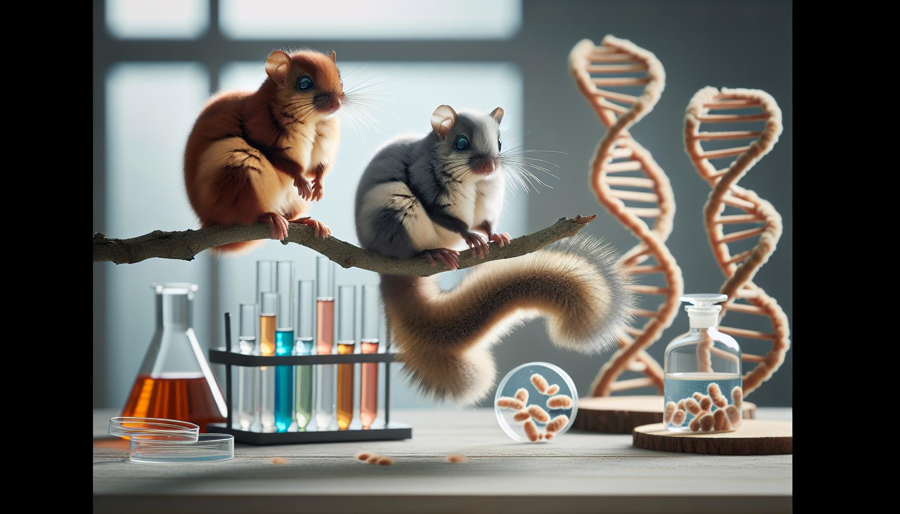 Genetics Behind Flying Squirrel Colors