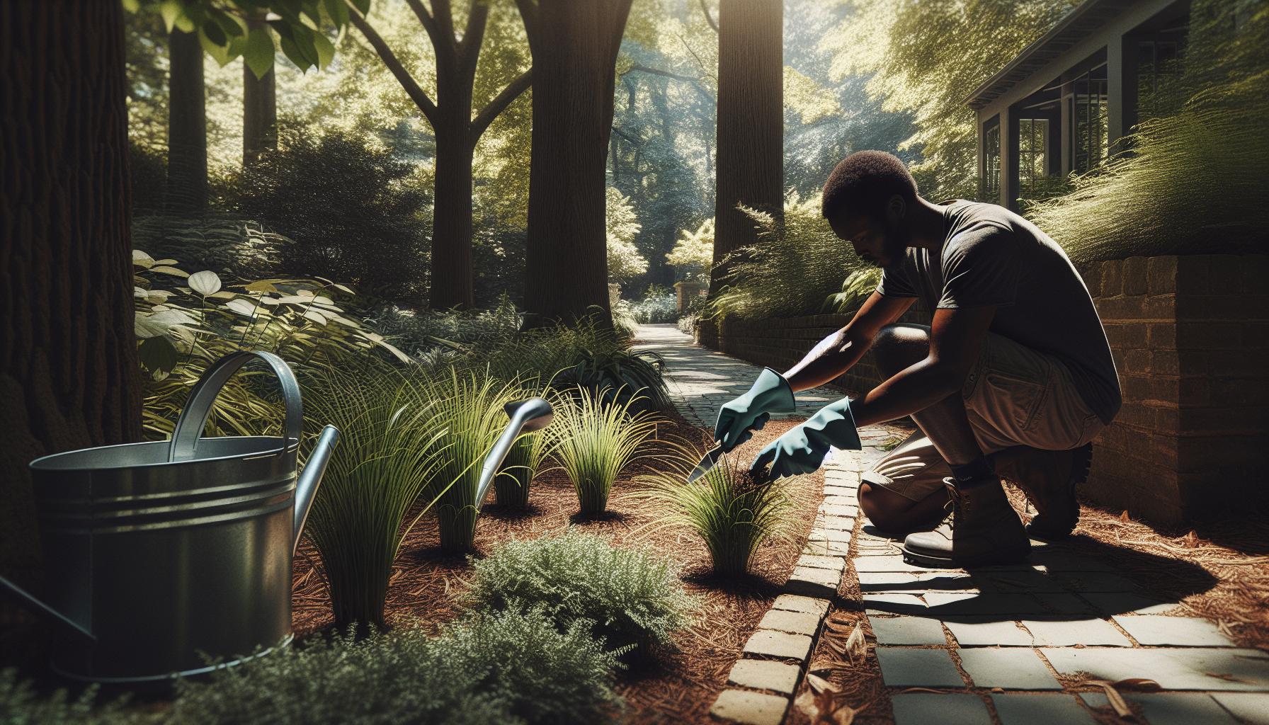 How to Care for Monkey Grass in Shaded Areas