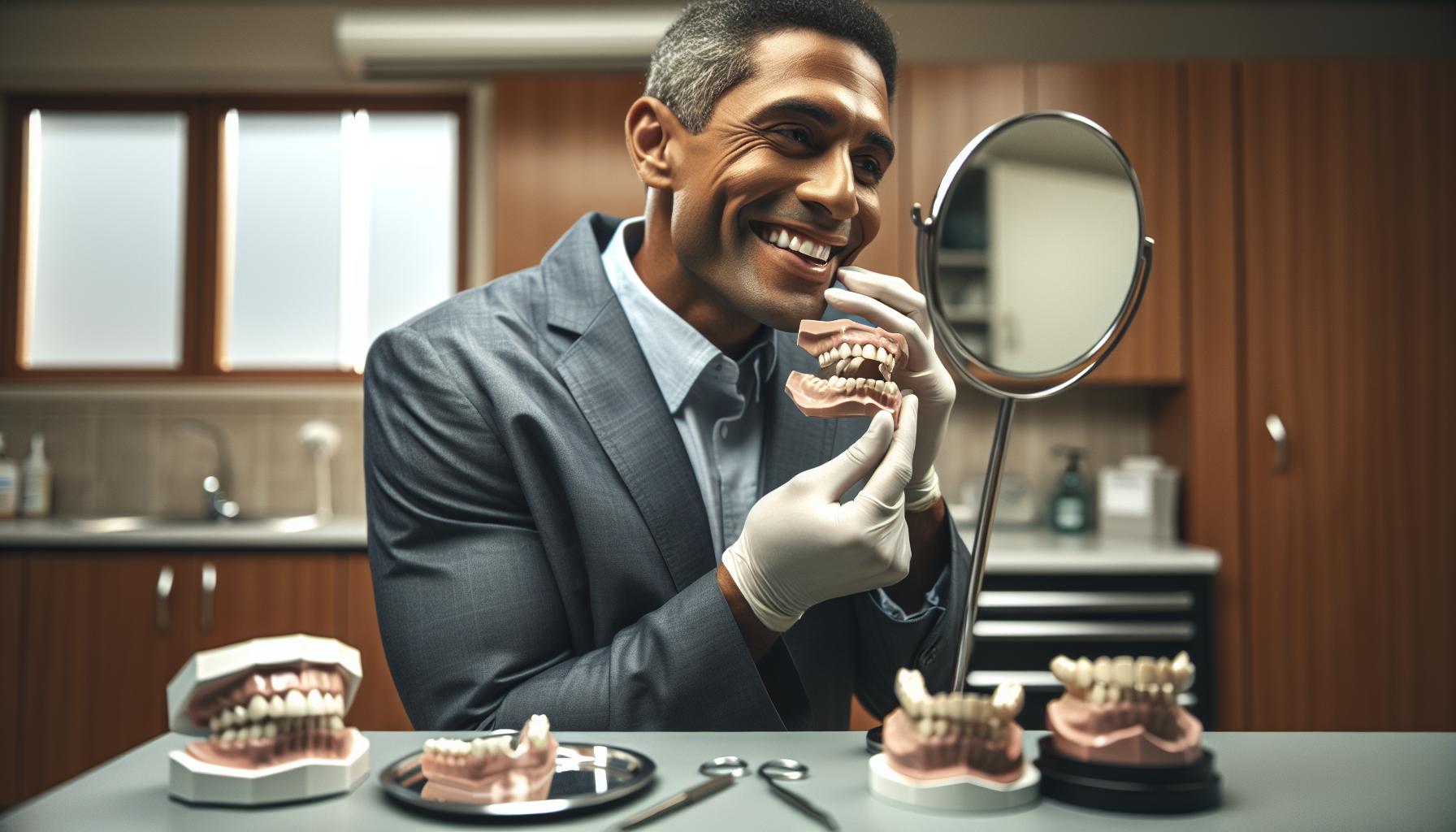 How Dentures Can Help Alleviate Monkey Mouth
