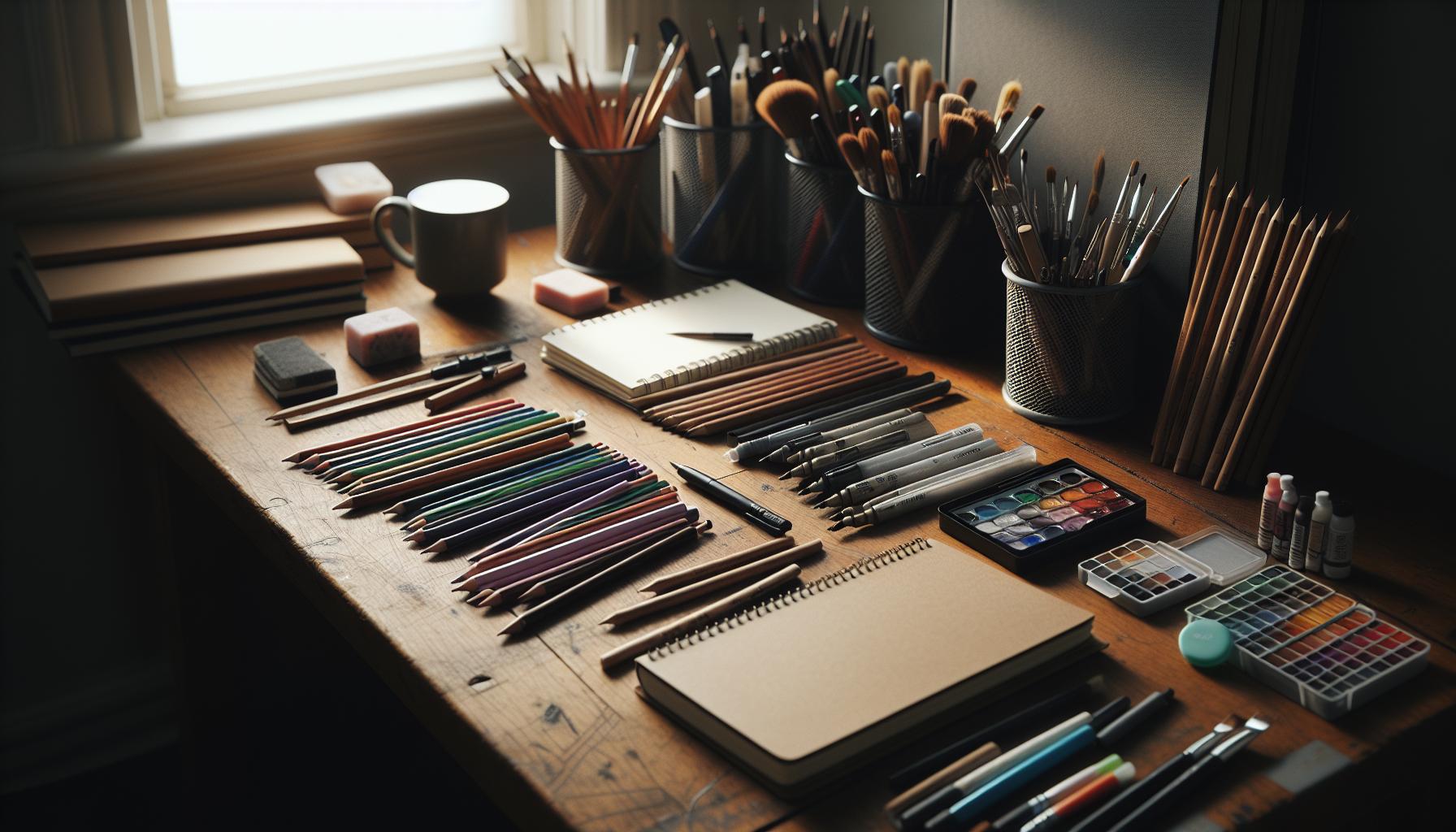 How to Gather Your Drawing Supplies