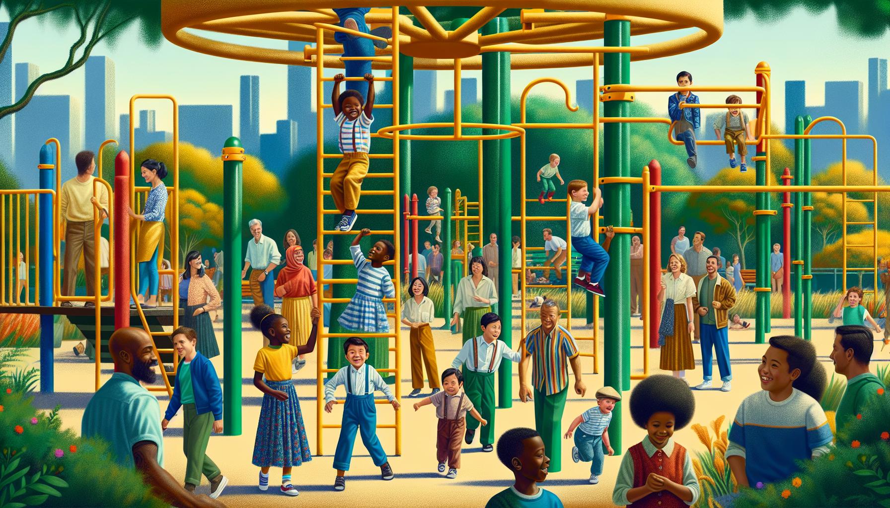 How Monkey Bars Improve Flexibility and Balance