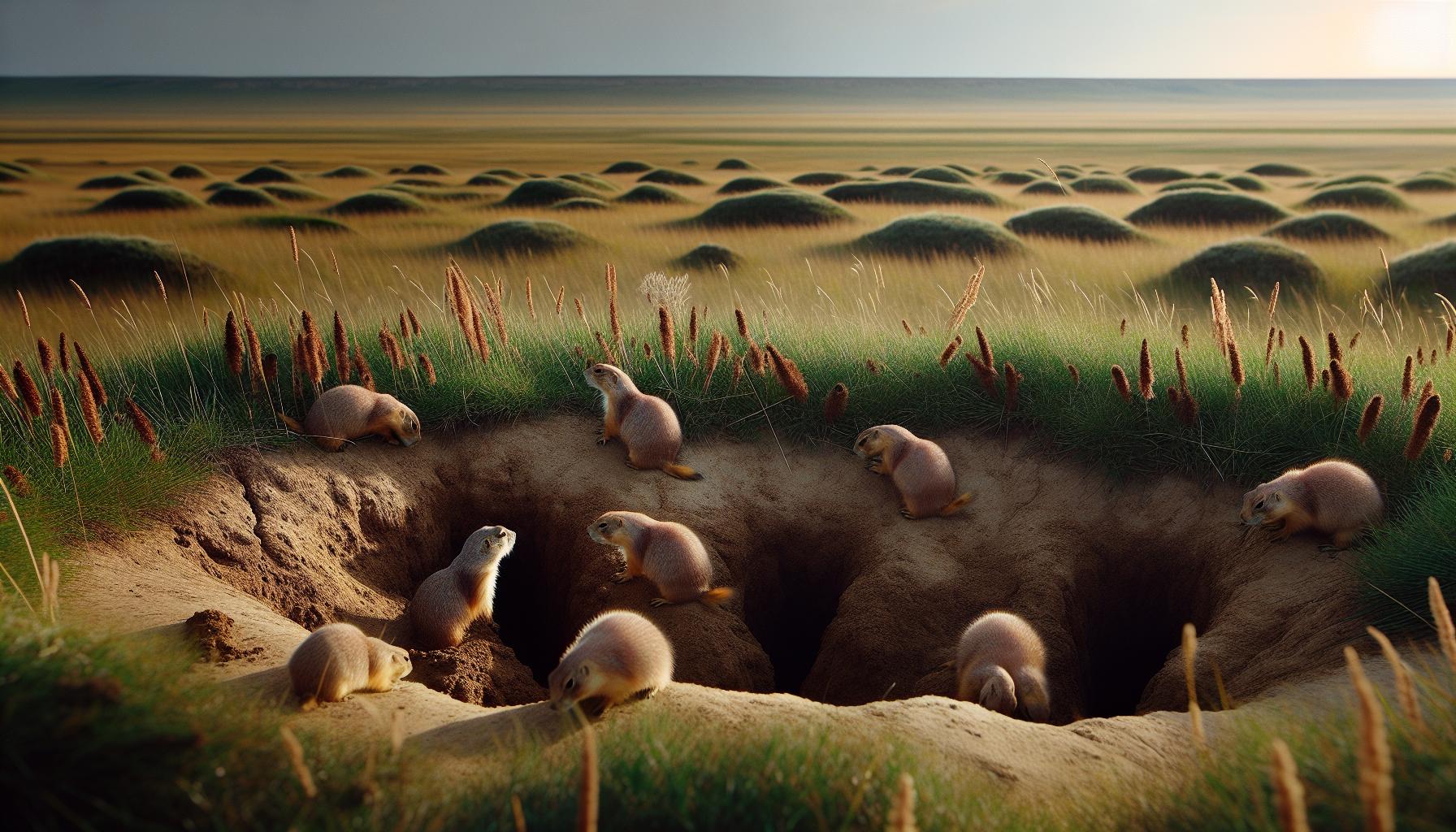How Prairie Dogs Influence Water Drainage