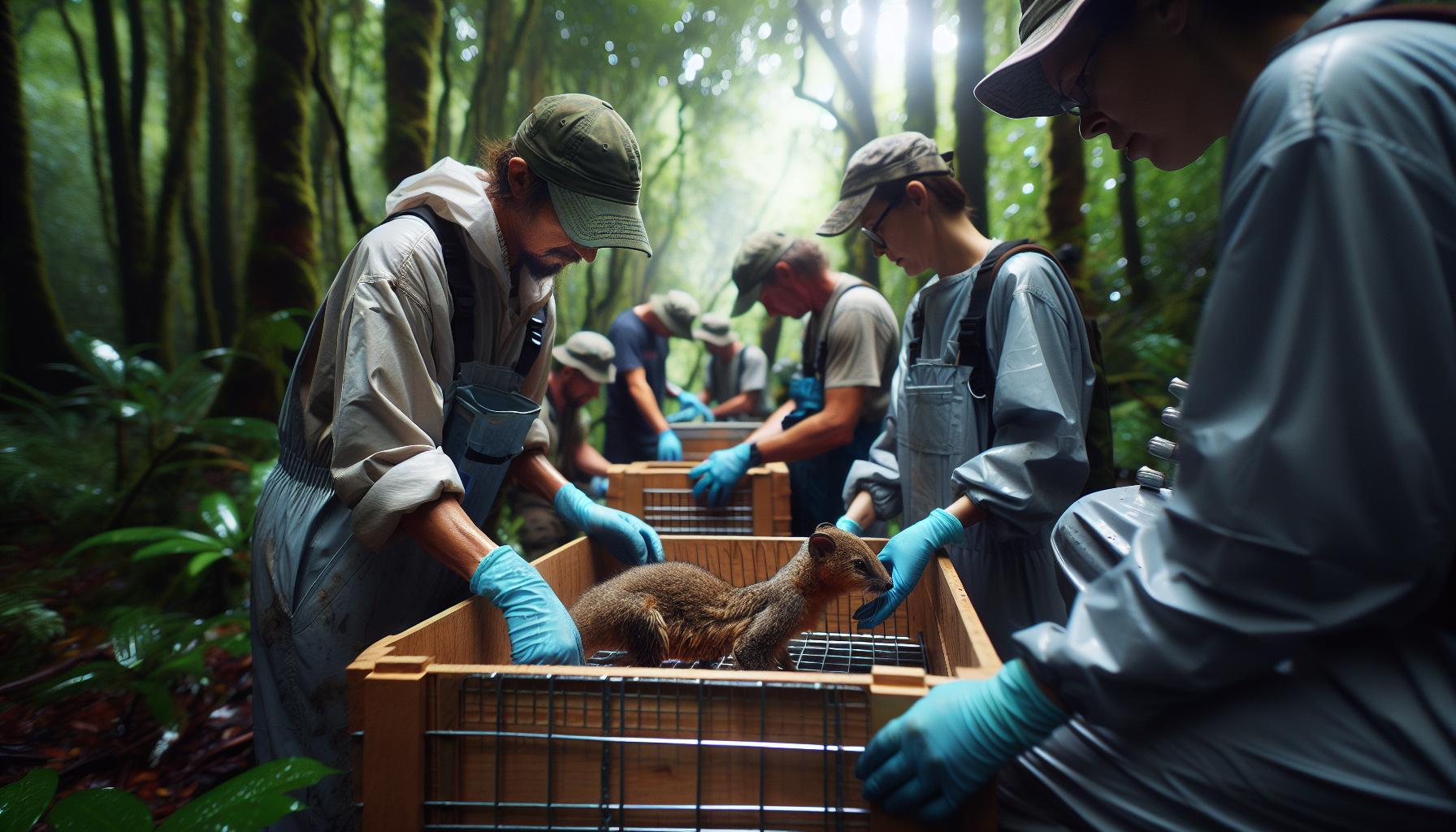 Humane Relocation Techniques for Wildlife