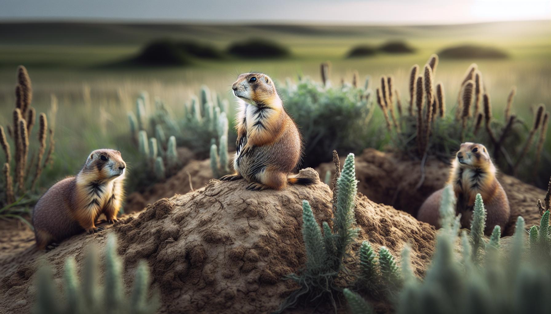 Impact of Prairie Dogs on Vegetation and Soil