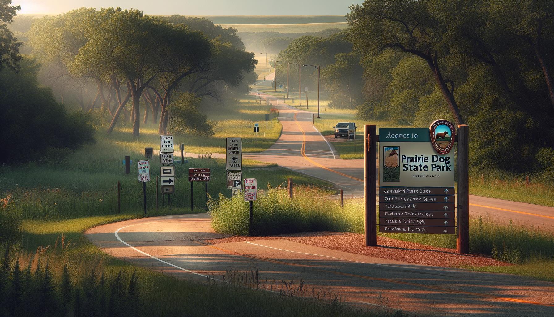 Location and Accessibility of Prairie Dog State Park