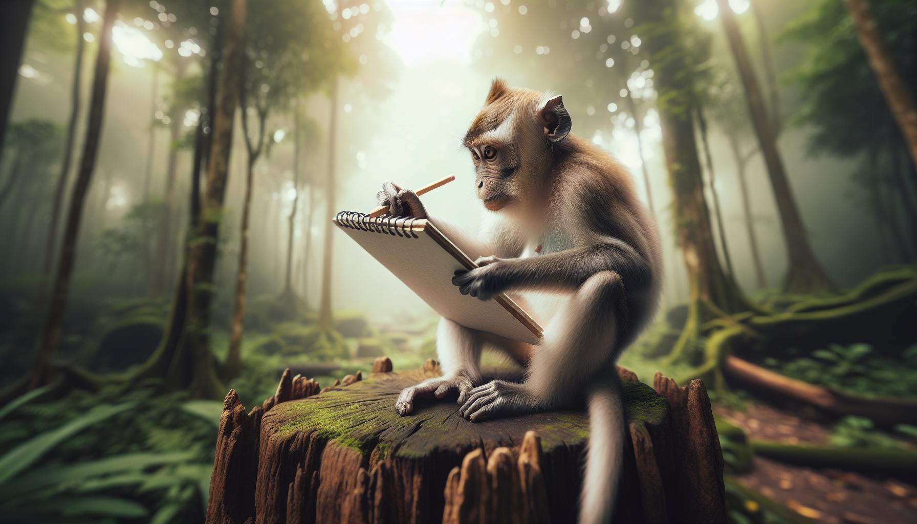 Mastering Basic Sketching Techniques for Monkeys