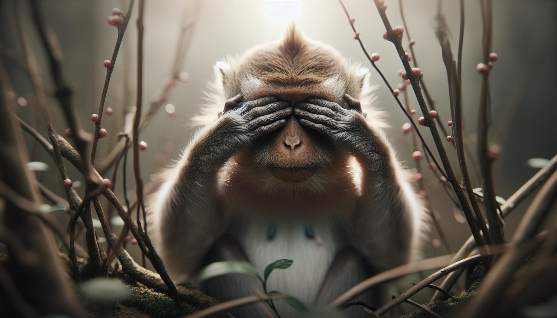 What Does the Monkey Covering Eyes Emoji Mean? Explained 1 Meaning of the Monkey Covering Eyes Emoji Explained