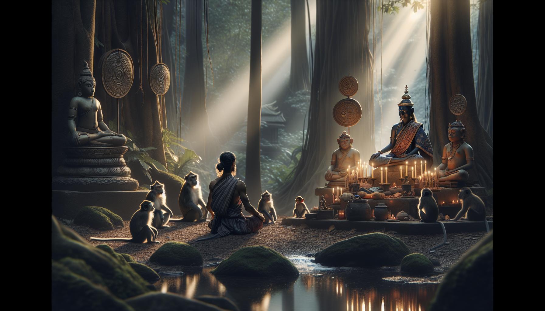 Monkeys as Messengers: Connecting Humans with the Divine