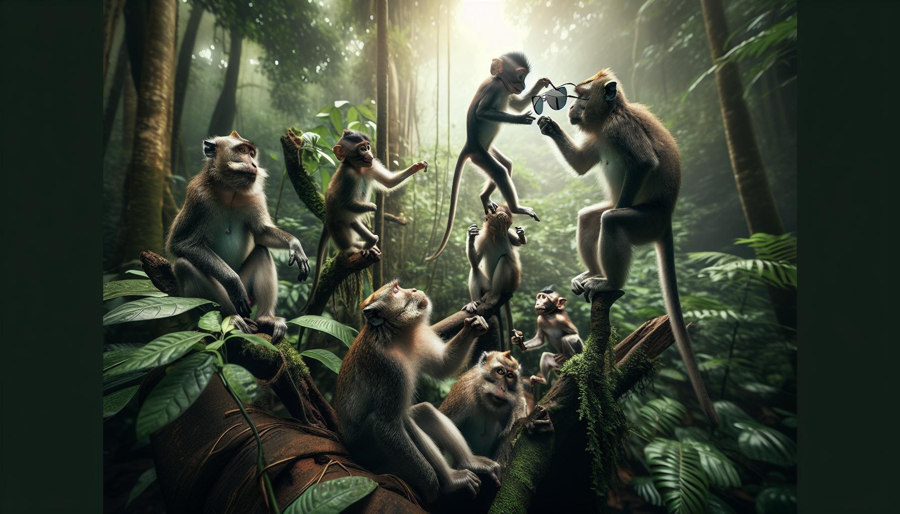 Monkeys as Symbols of Playfulness and Mischief