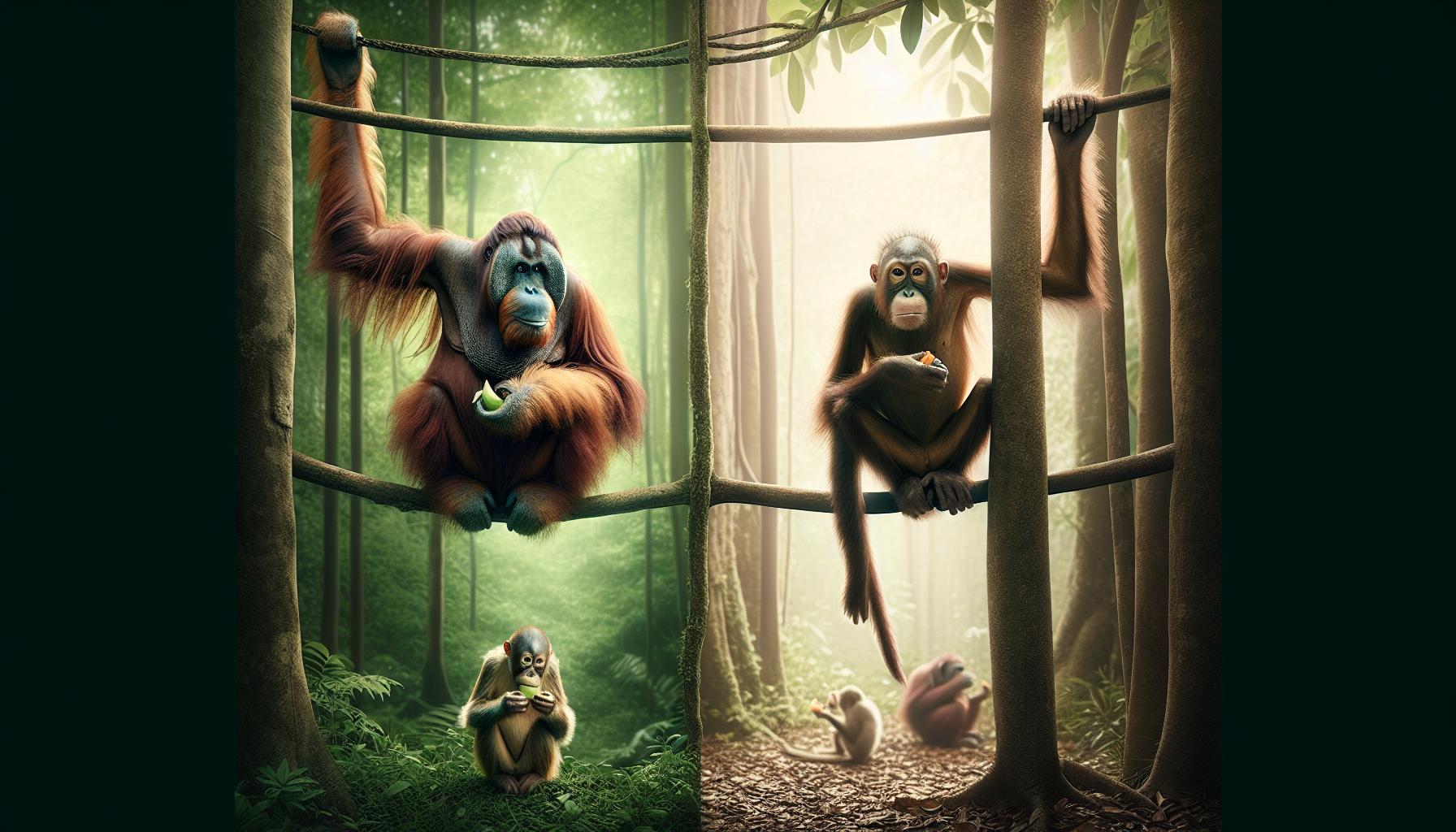 Orangutan Classification: Great Apes vs. Monkeys