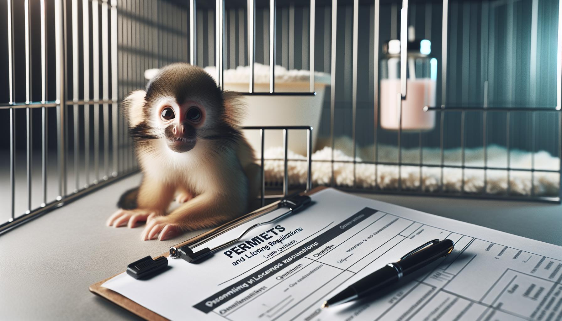 Permits and Licensing Requirements for Pet Monkeys