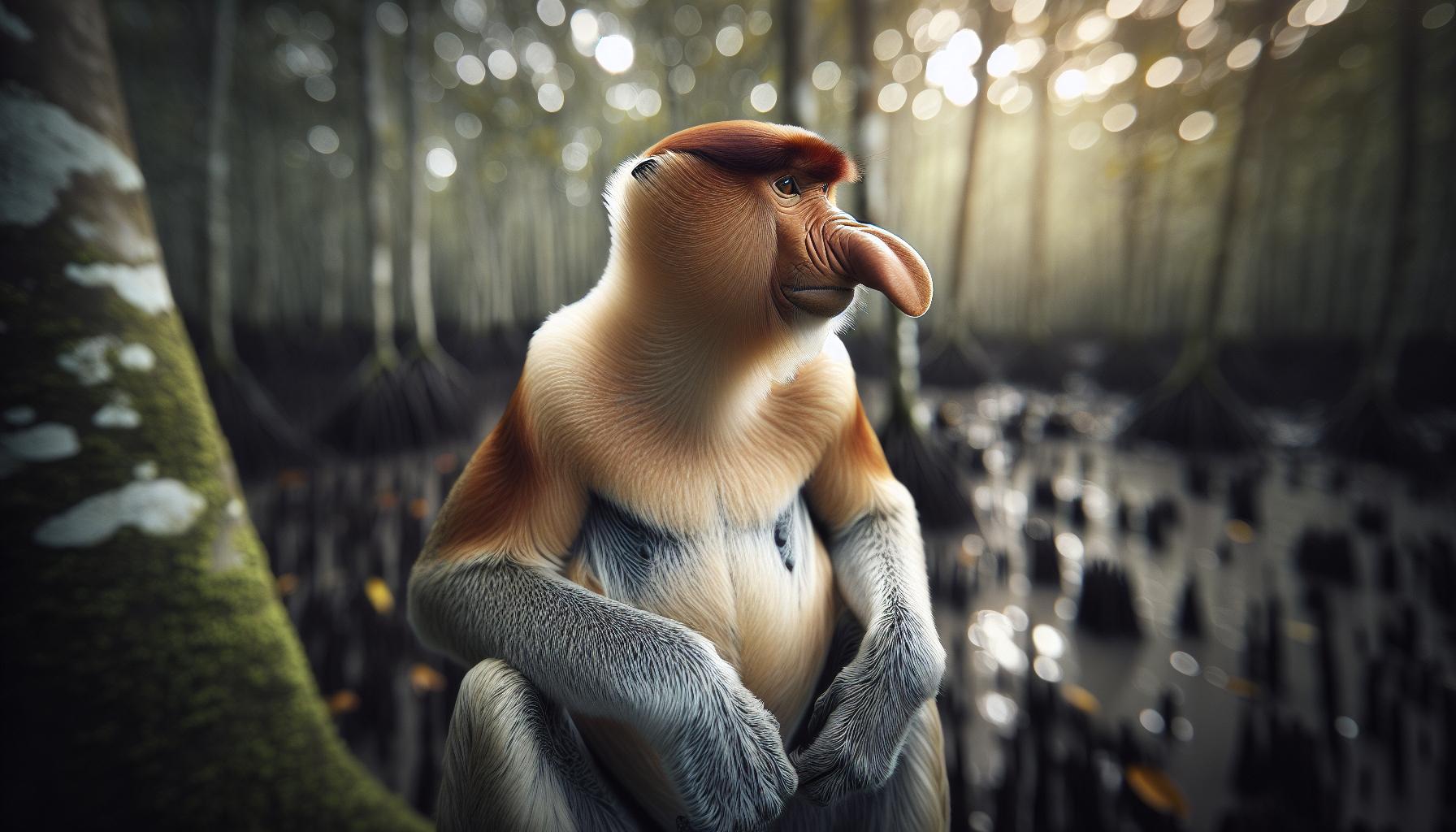 Physical Characteristics of the Big-Nosed Monkey