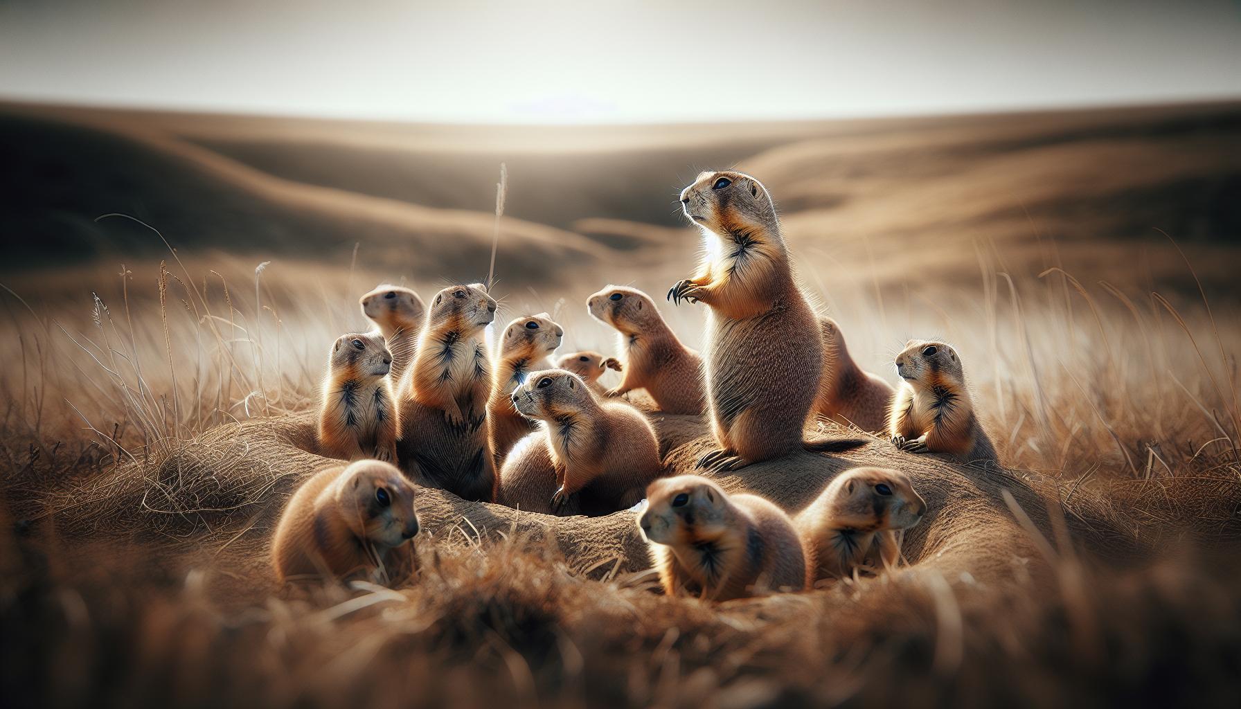 Physical Characteristics of Black-tailed Prairie Dogs