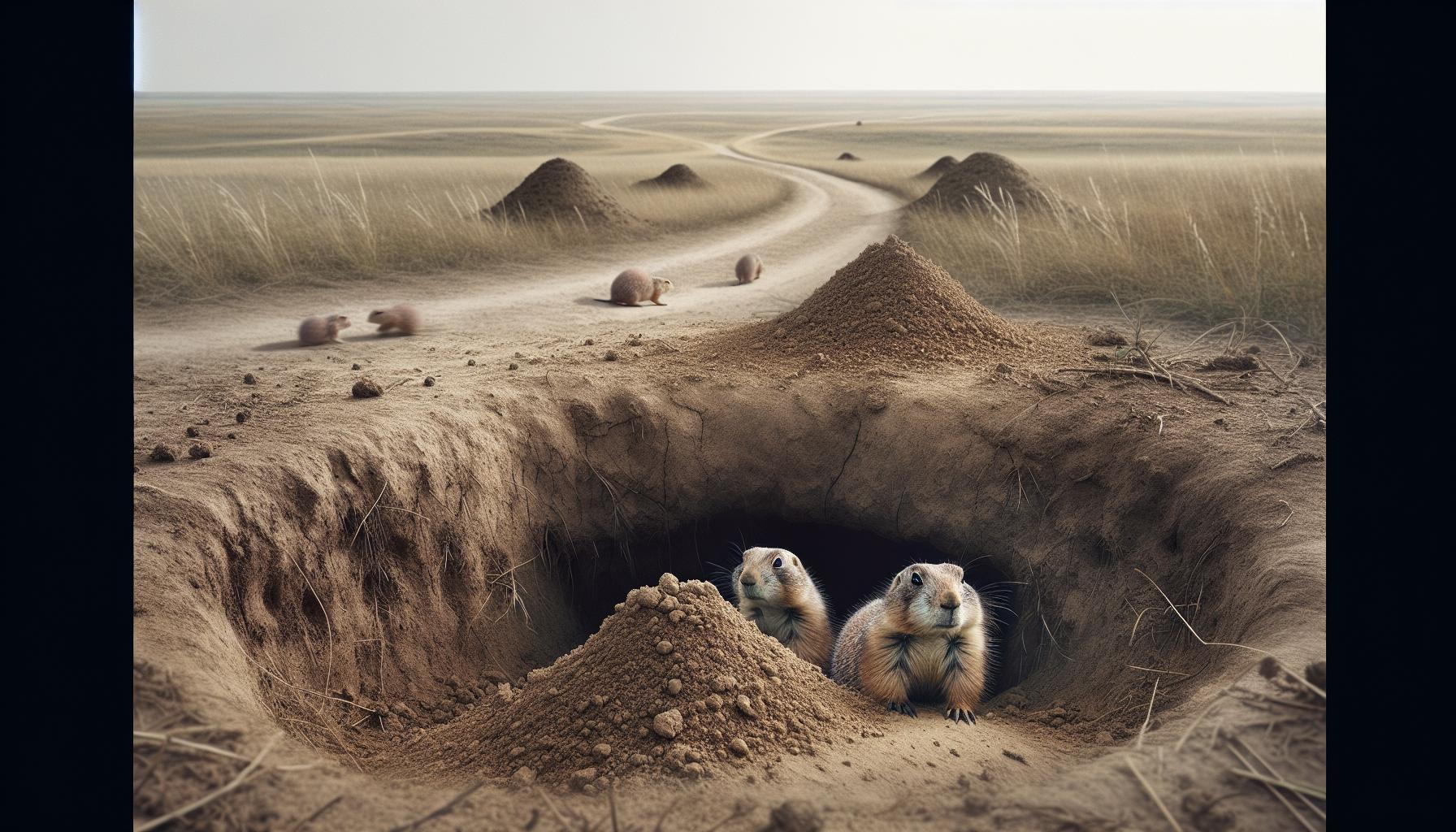 The Physical Effects of Prairie Dog Burrowing