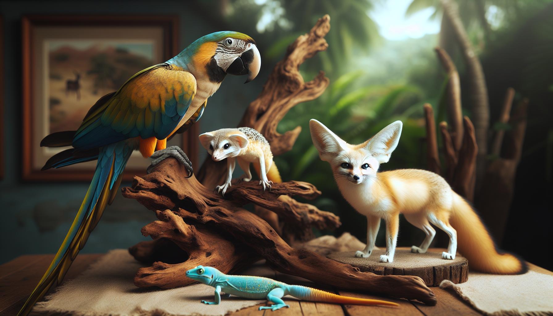 Rare and Unique Exotic Pets You Might Consider