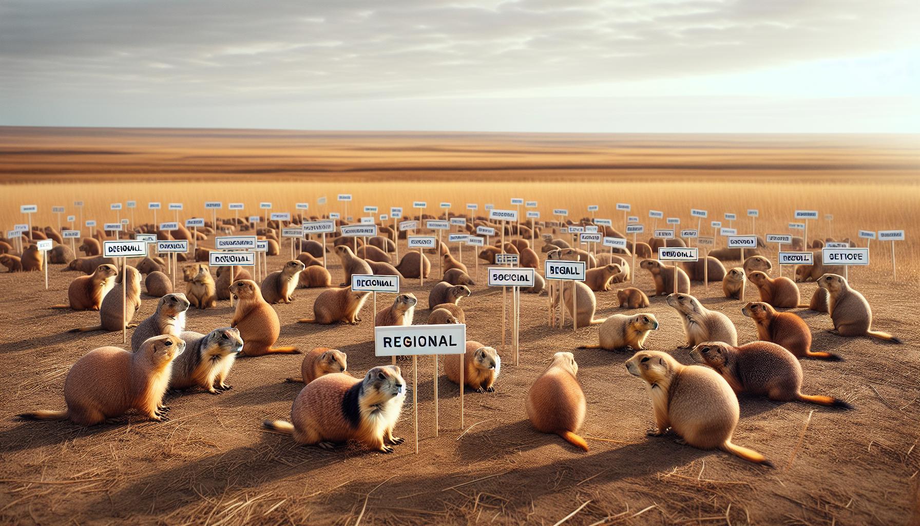 Regional Variations in Prairie Dog Pronunciation