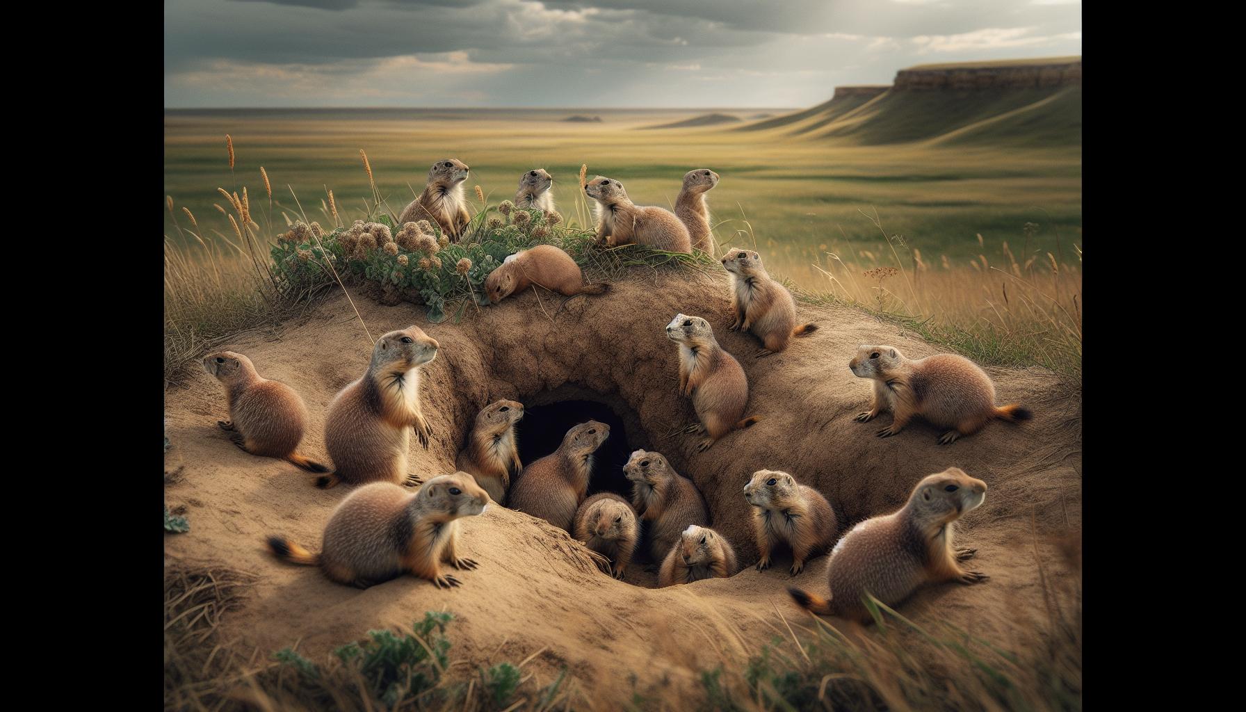 The Role of Burrows in Prairie Dog Communities