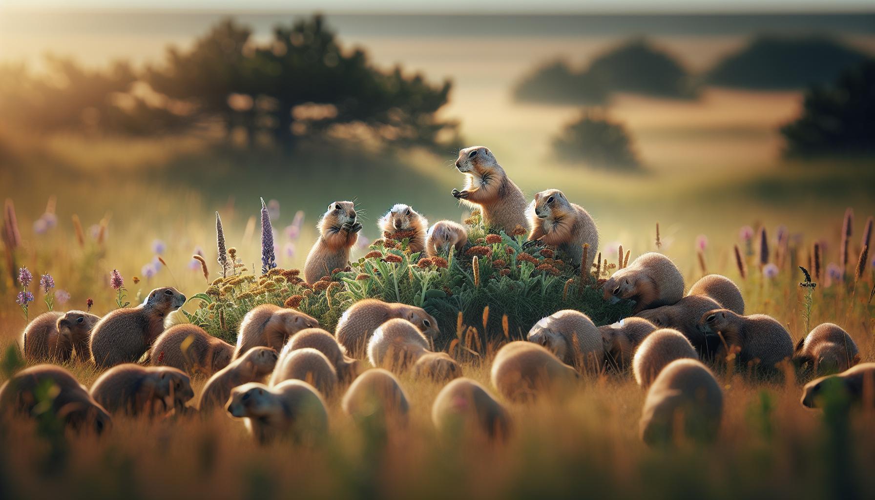 Seasonal Feeding Habits of Prairie Dogs