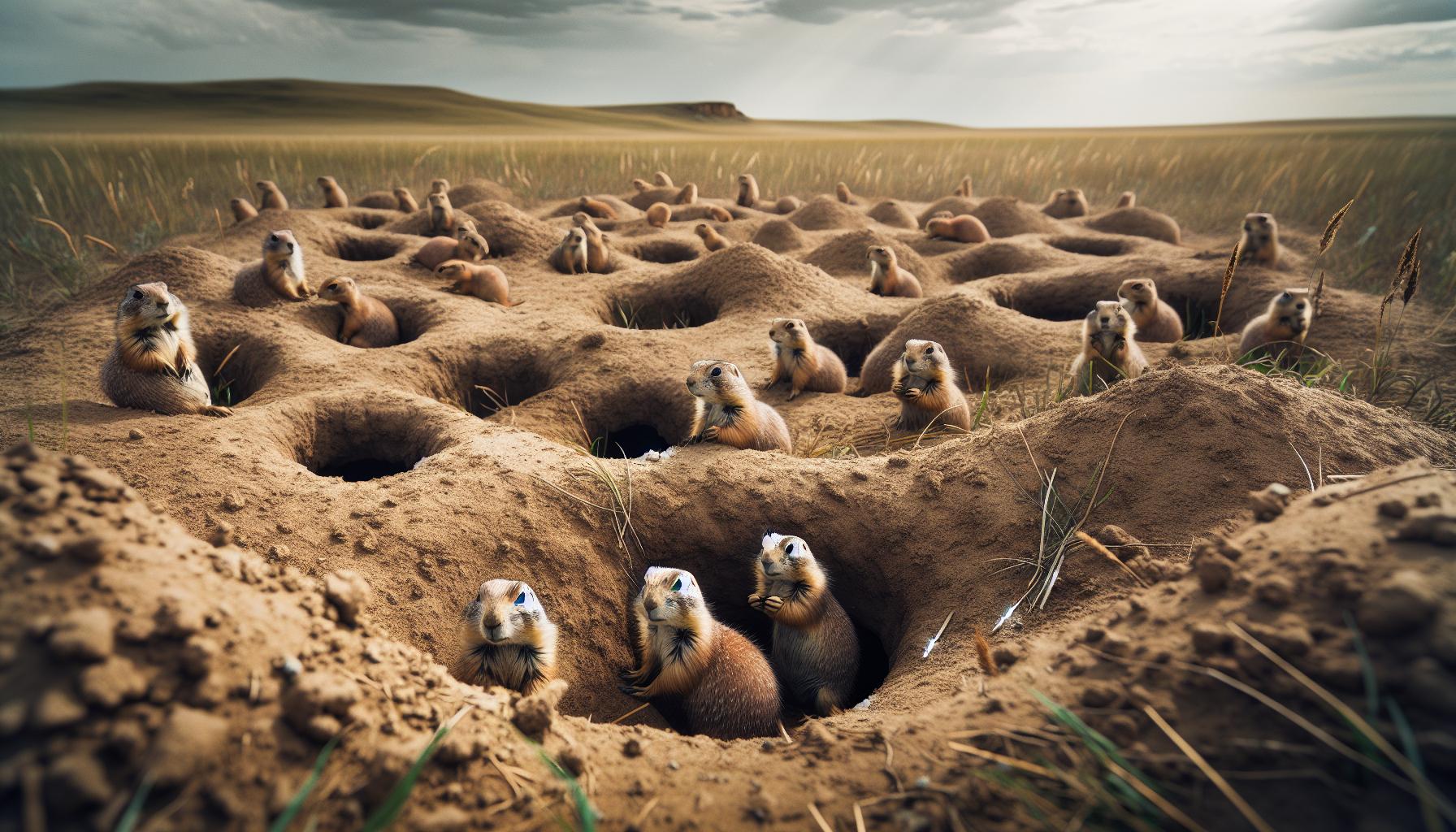 Signs of Prairie Dog Infestation