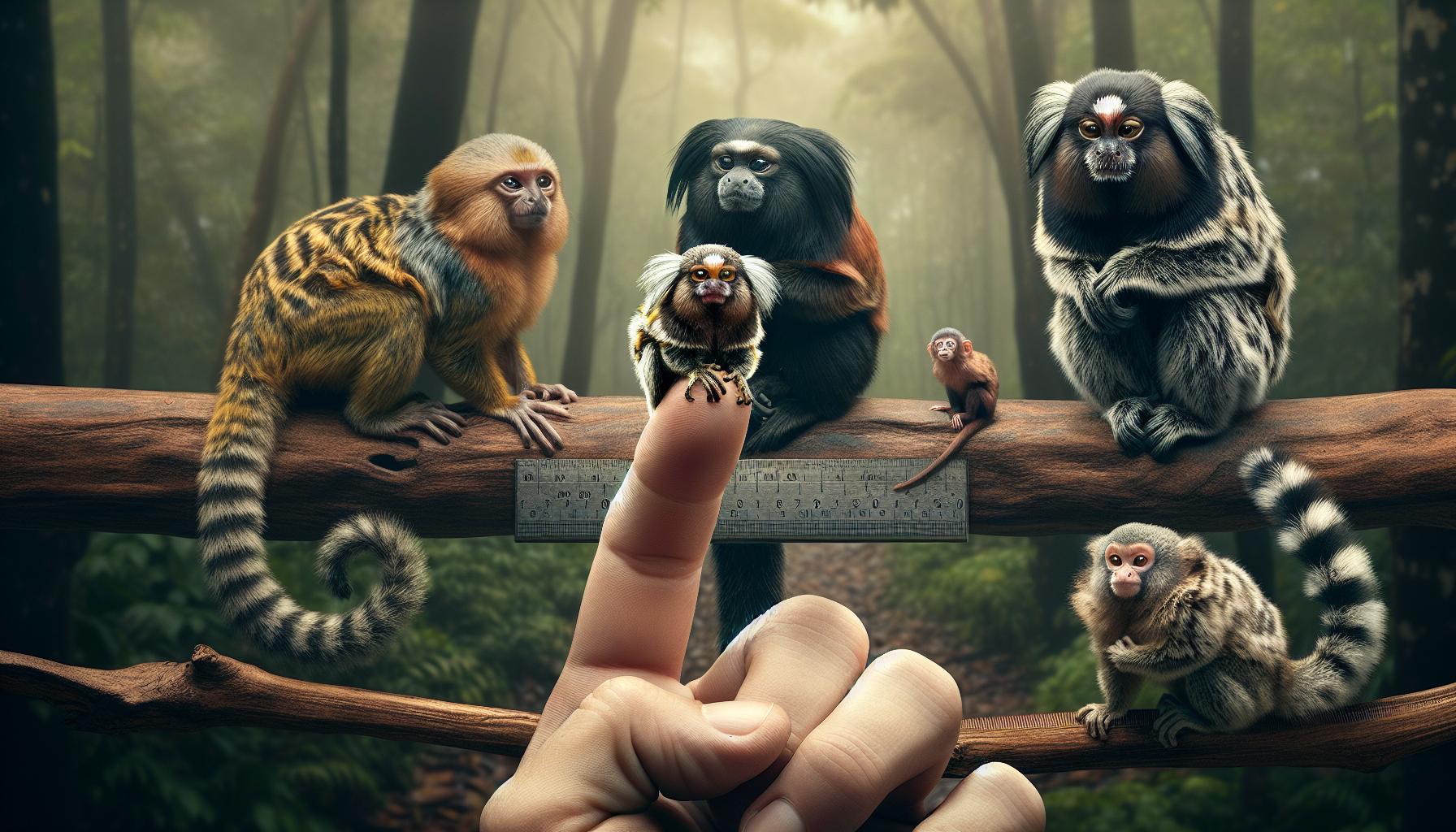 What Is the Smallest Monkey in the World? Size Comparison 4 Size Comparison: The Pygmy Marmoset vs. Other Monkeys